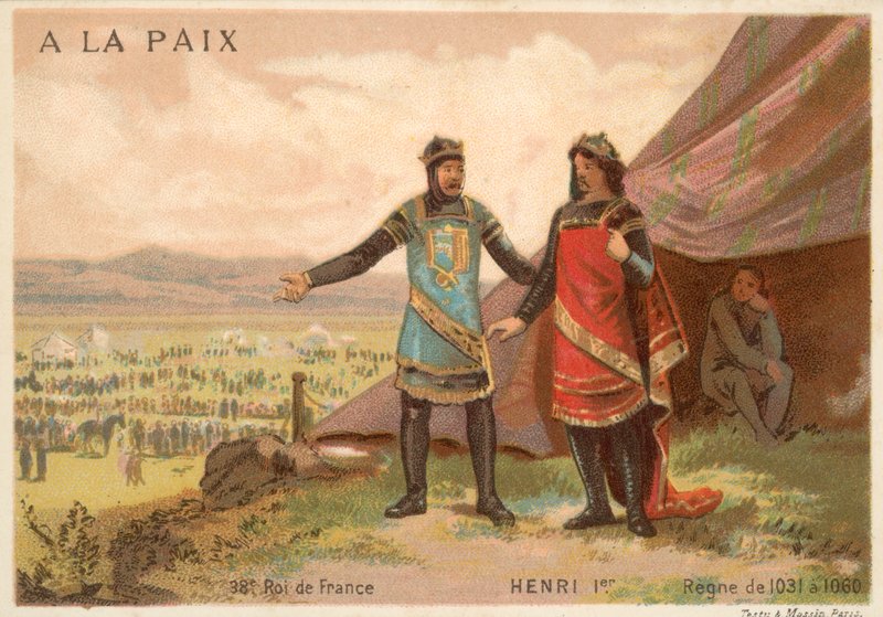 Henrik I av Frankrike av French School