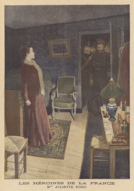 Frankrikes heltinner; Juliette Dodu av French School