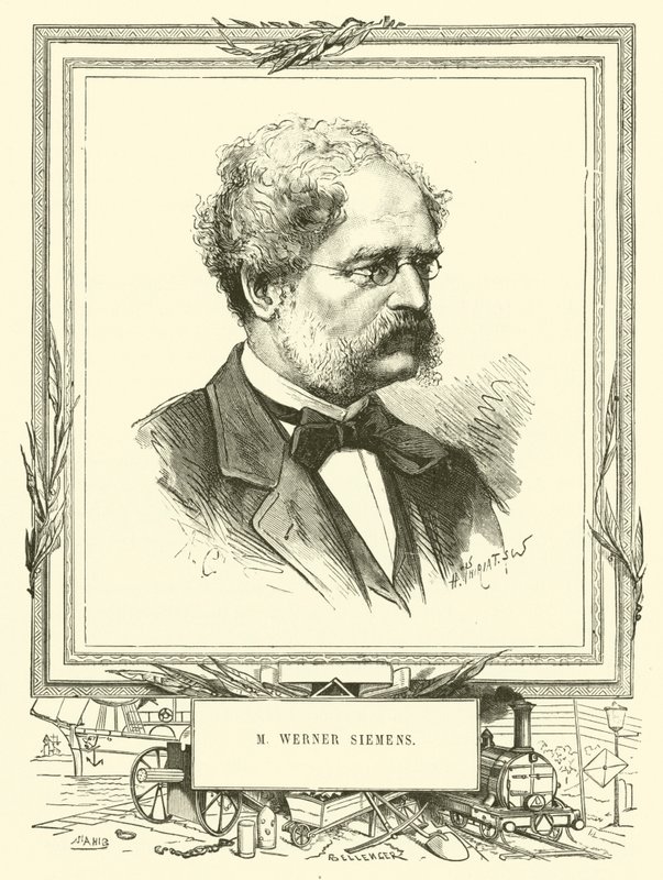 M Werner Siemens av French School