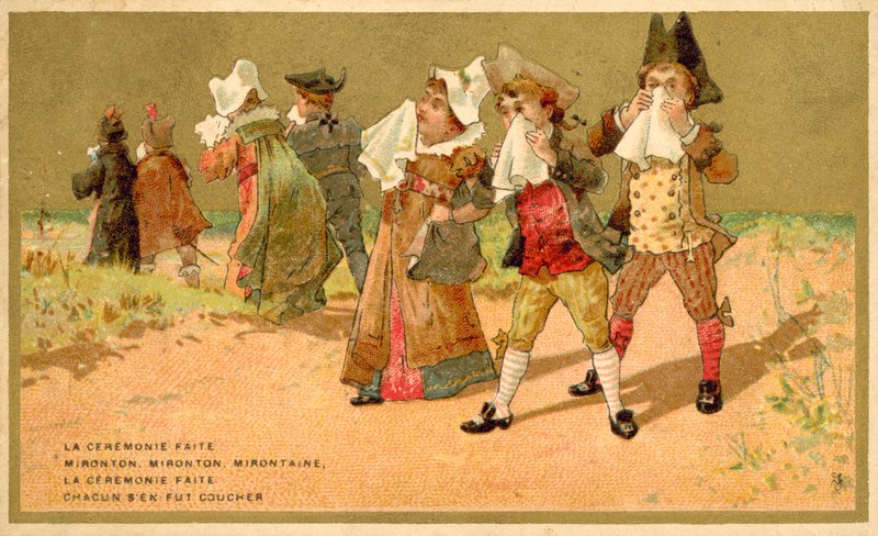 Marlbrough sen-t-en guerre, populær fransk folkesang av French School