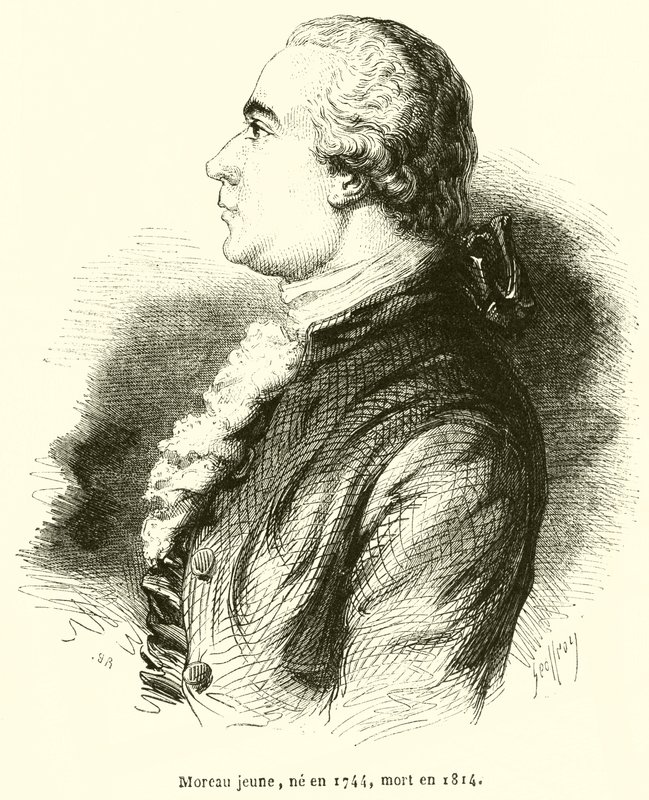 Young Moreau, født i 1744, døde i 1814 av French School