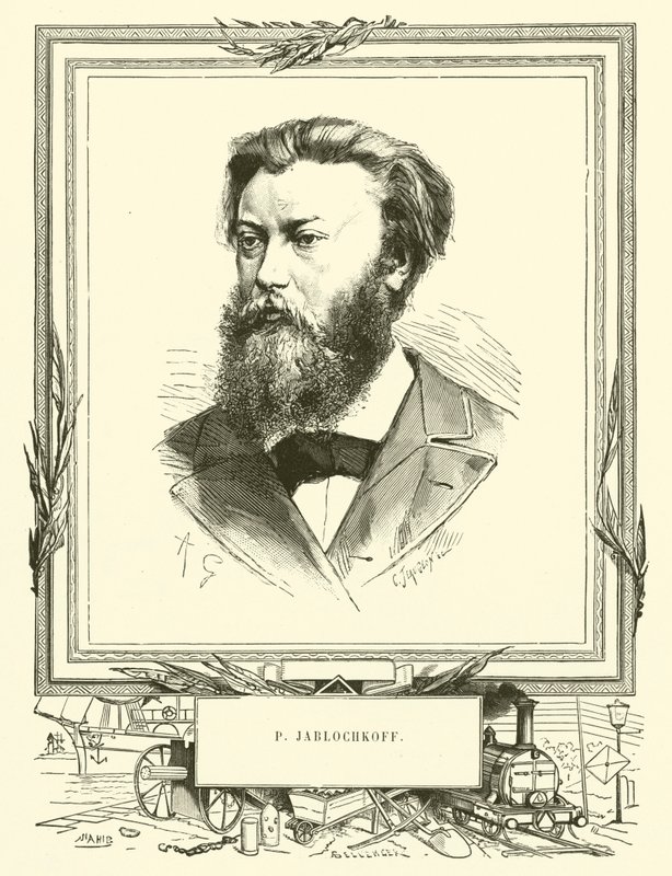 P Jablochkoff av French School