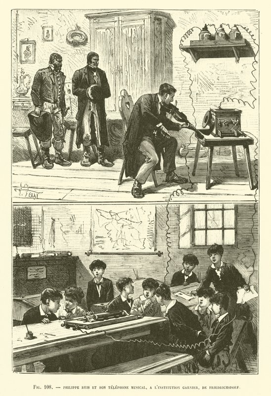 Philippe Reis Et Son Telefonmusikal, A LInstitution Garnier, De Friedrichsdorf av French School
