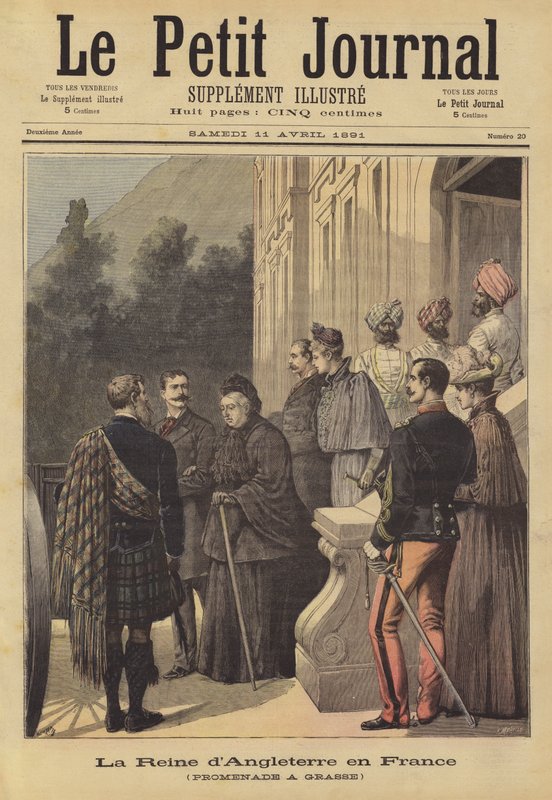 Dronning Victoria i Frankrike av French School