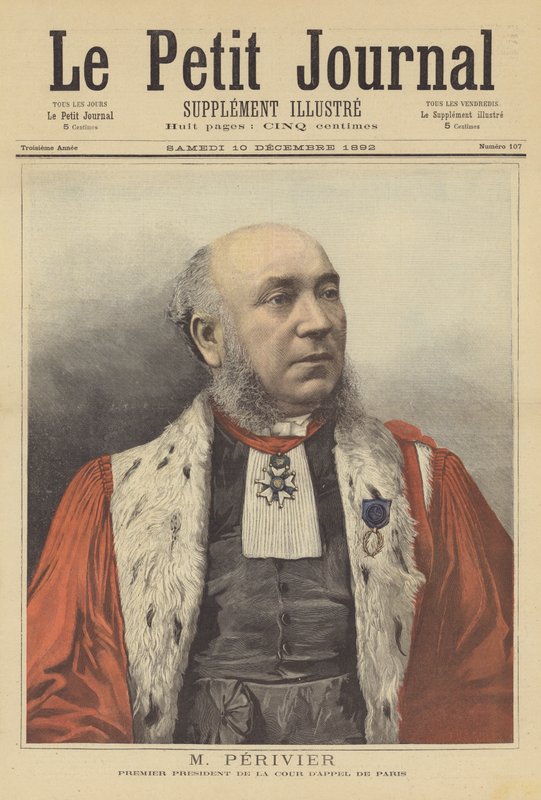 Samuel Perivier, første president for lagmannsretten i Paris av French School