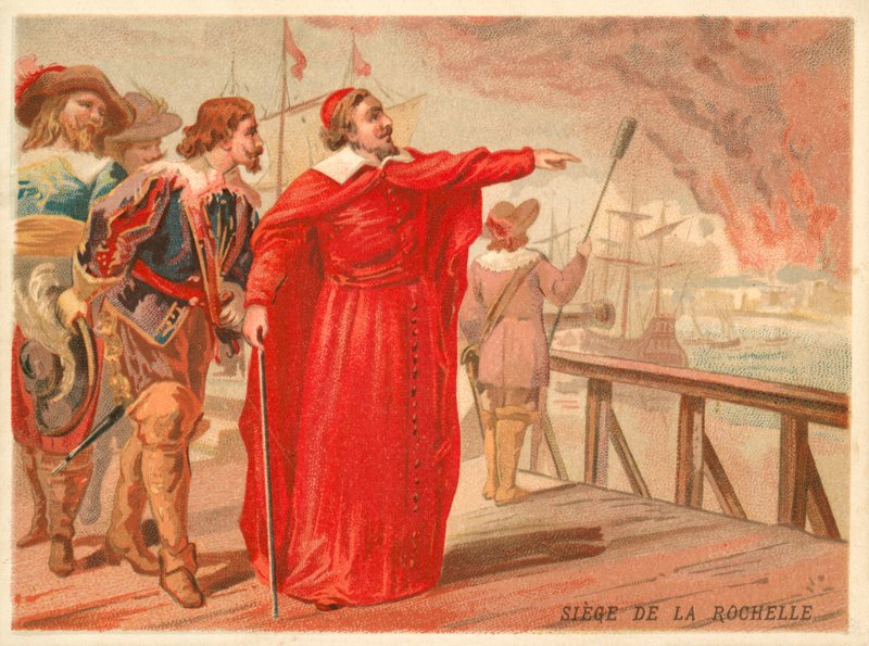 La Rochelles seire, 1627-1628 av French School