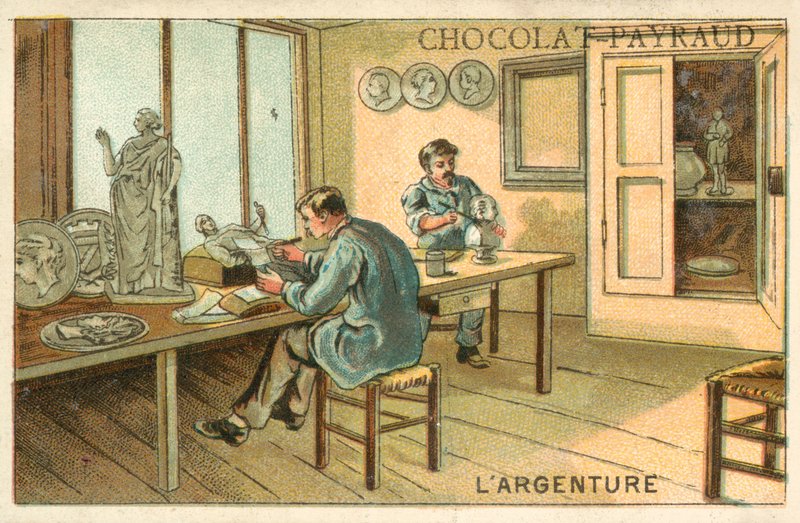 Sølvbelegg av French School