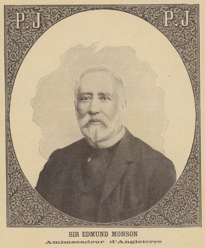 Sir Edmund Monson, britisk ambassadør i Frankrike av French School