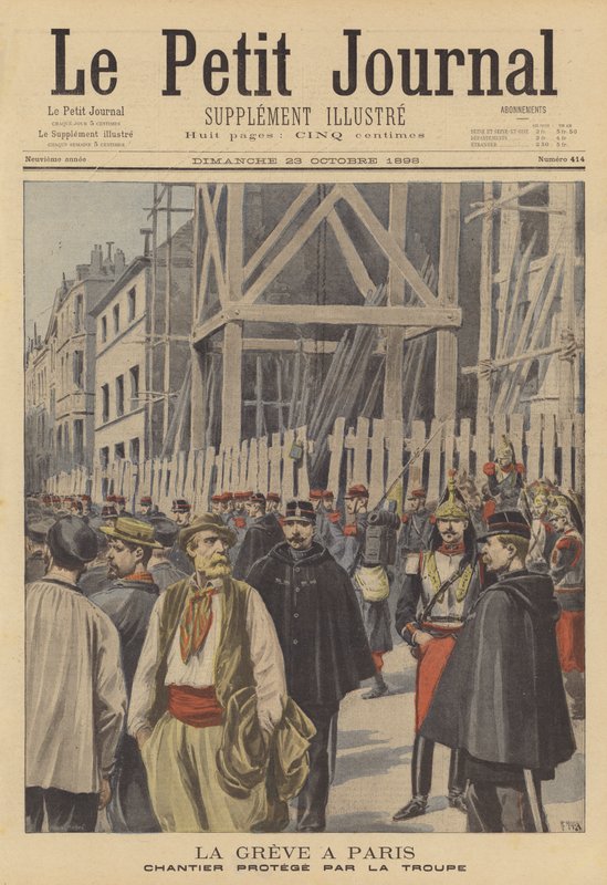Streik i Paris av French School