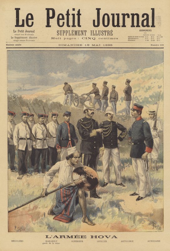 Hova-hæren, Madagaskar av French School