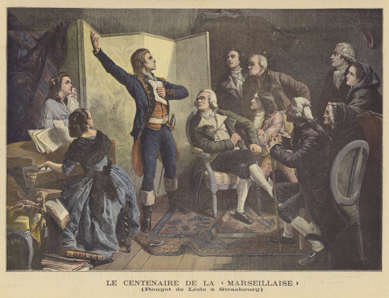 Hundreårsdagen for Marseillaise av French School