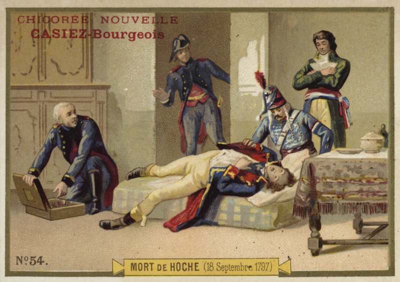 General Hoches død, 18. september 1797 av French School