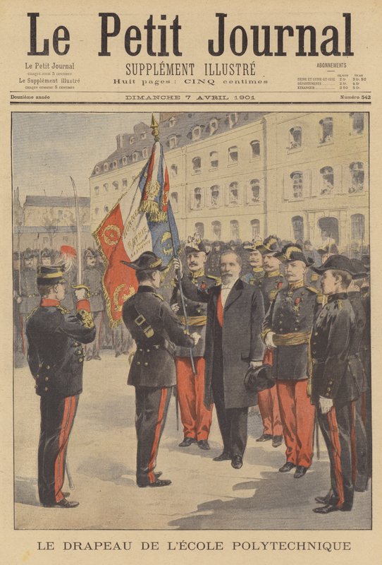 Flagget til Ecole Polytechnique av French School