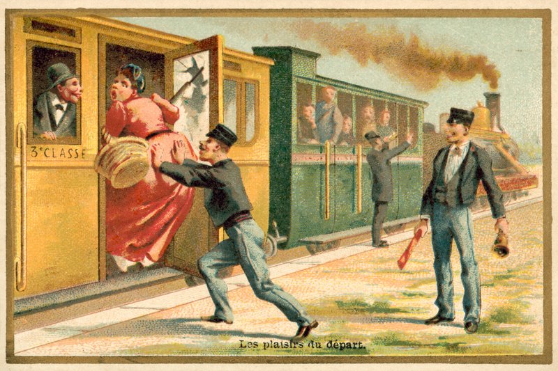 Gledene ved avreise av French School