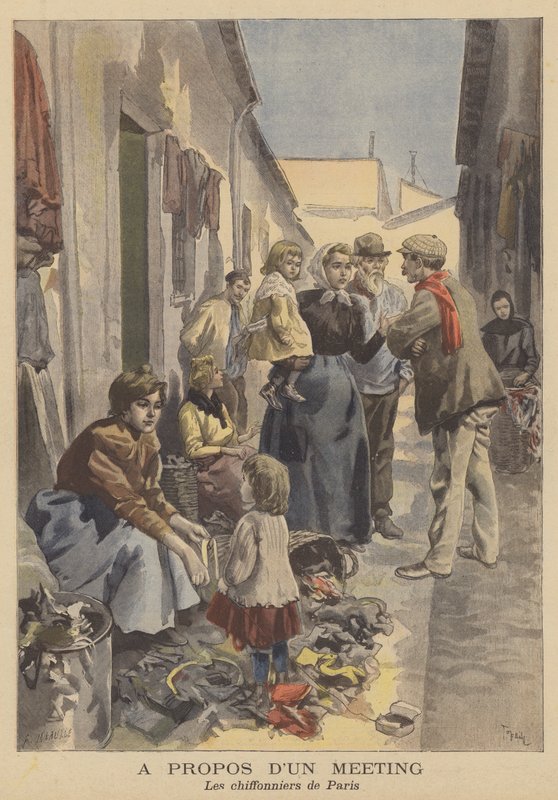 Klutplukkerne i Paris av French School