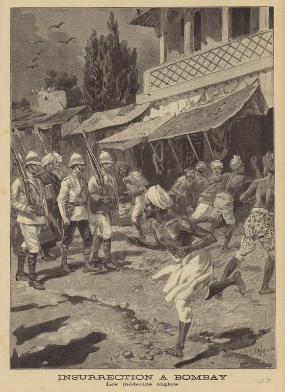 Opprør i Bombay av French School