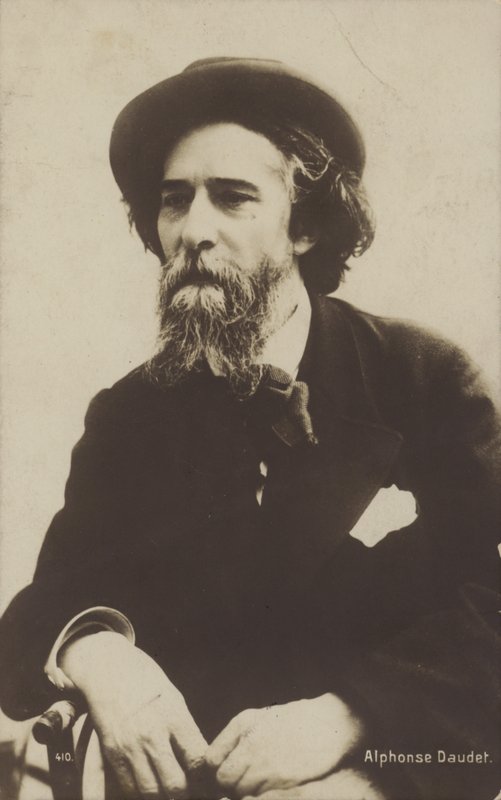 Alphonse Daudet (1840-1897), fransk forfatter av French Photographer