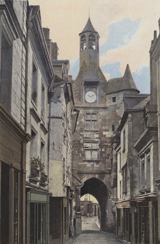 Amboise, Belfry, Cote E av French Photographer