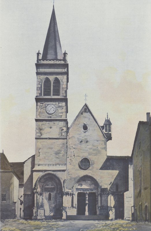 Ambronay, Eglise, Fasade O av French Photographer