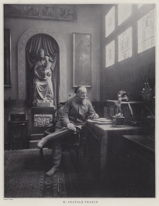 Anatole France , fransk forfatter av French Photographer