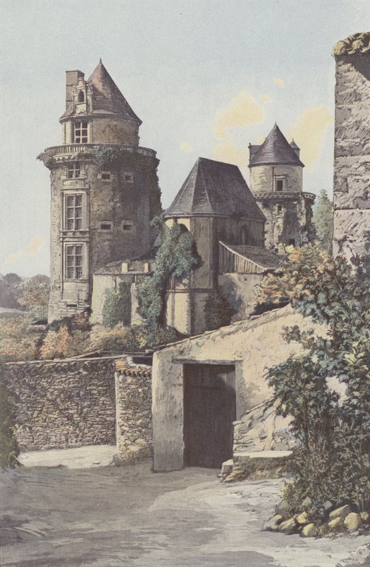 Apremont, Chateau, Corner Tower og Chapel av French Photographer