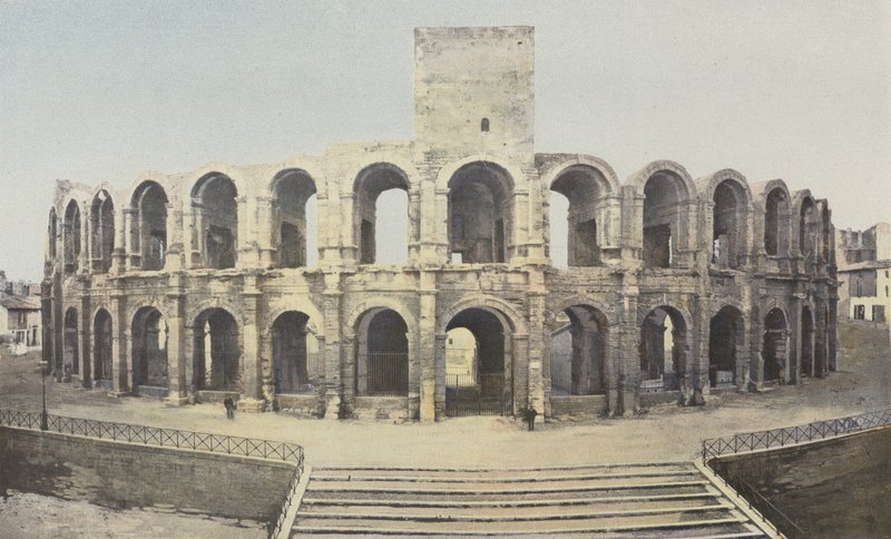 Arles, Amfiteater, Utvendig utsikt av French Photographer