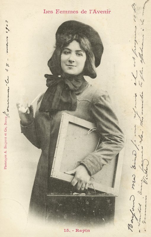 Kunstner, Fremtidens Kvinne av French Photographer