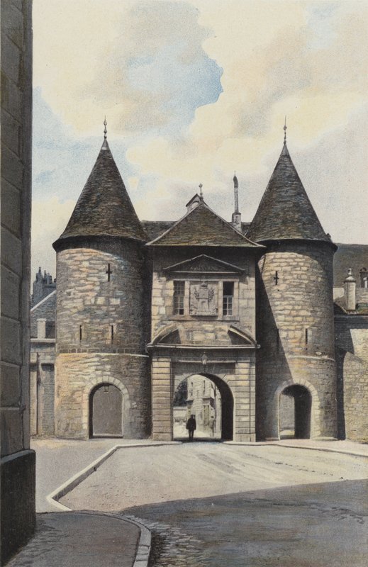 Besancon, Porte Rivotte restaurert av French Photographer