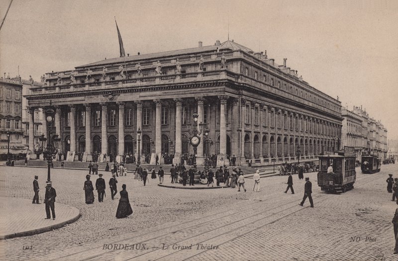 Bordeaux, The Grand Theatre av French Photographer