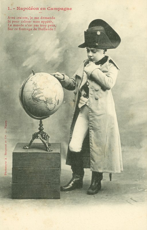 Gutt, utkledd som Napoleon av French Photographer