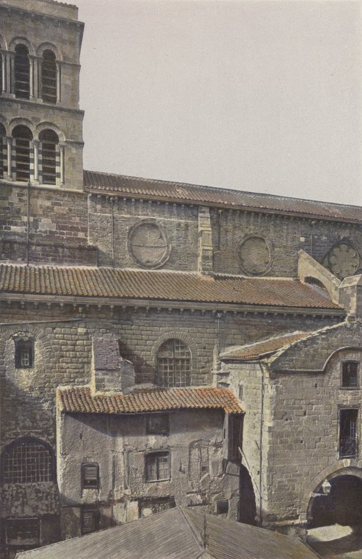 Brioude, Saint-Julien kirke, sideveranda S av French Photographer