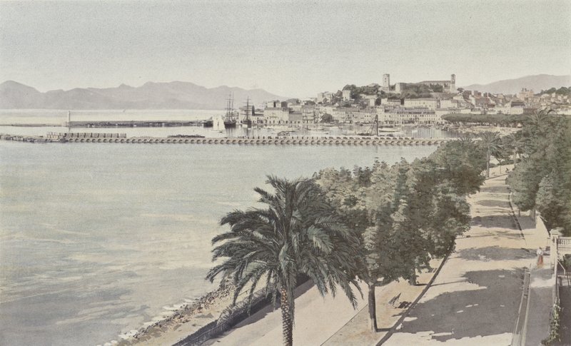 Cannes, havn og gamlebyen, Boulevard de la Croisette av French Photographer