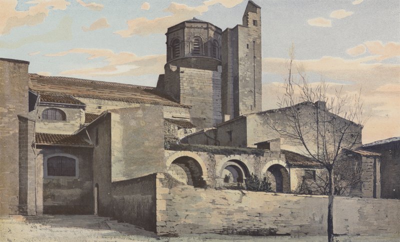 Cavaillon, kirken Saint-Veran-Cote S av French Photographer