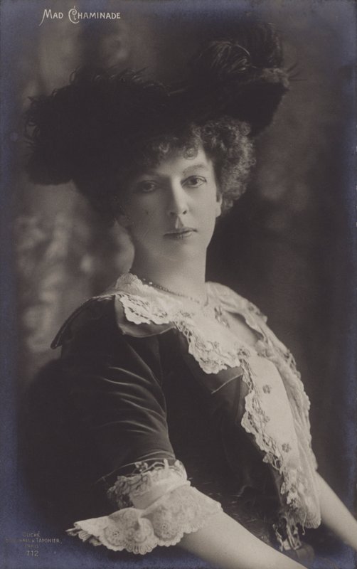 Cecile Chaminade, fransk pianist og komponist av French Photographer