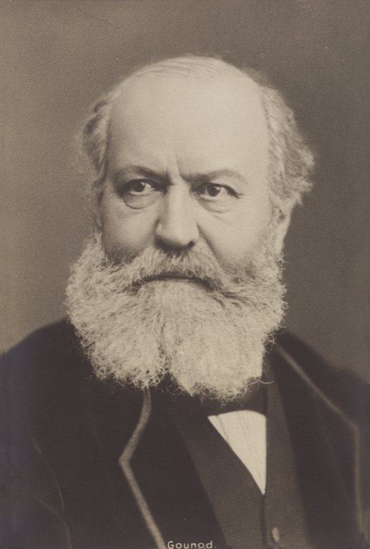Charles Gounod , fransk komponist (1818 -1893) av French Photographer