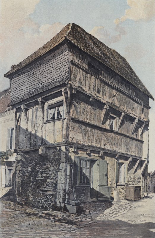 Chatillon-sur-Indre, Gammelt hus av French Photographer