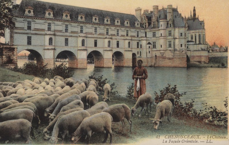 Chenonceaux, The Chateaux, The Eastern Facade av French Photographer