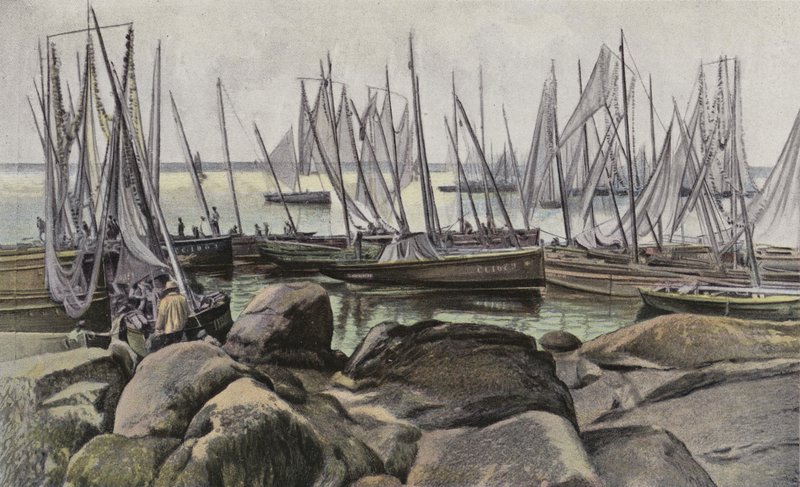 Concarneau, sardinfiskebåter av French Photographer