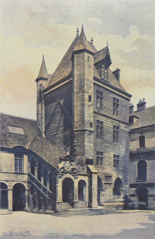 Dijon, tidligere palass til hertugene av Burgund, Tower of Bar av French Photographer