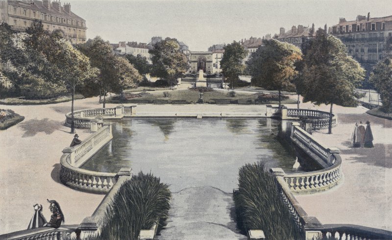Dijon, Place Darcy, Square Darcy, Statue de F Rude, Porte Guillaume av French Photographer
