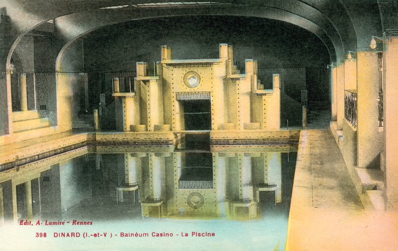 Dinard, Balneum Casino, The Pool av French Photographer