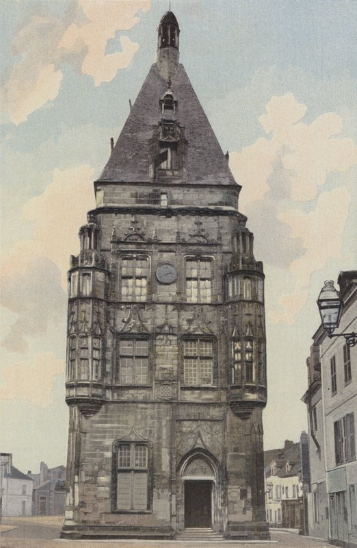 Dreux, gamle rådhuset av French Photographer