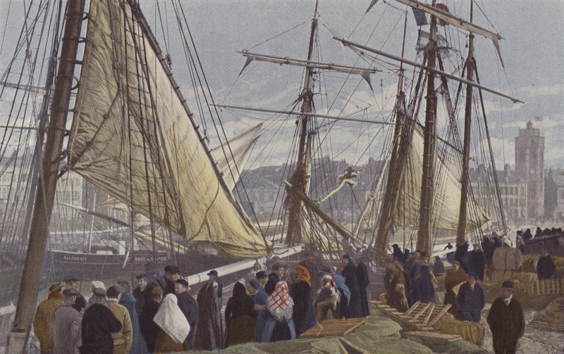 Dunkirk, Avreise for torskefiske på Island av French Photographer