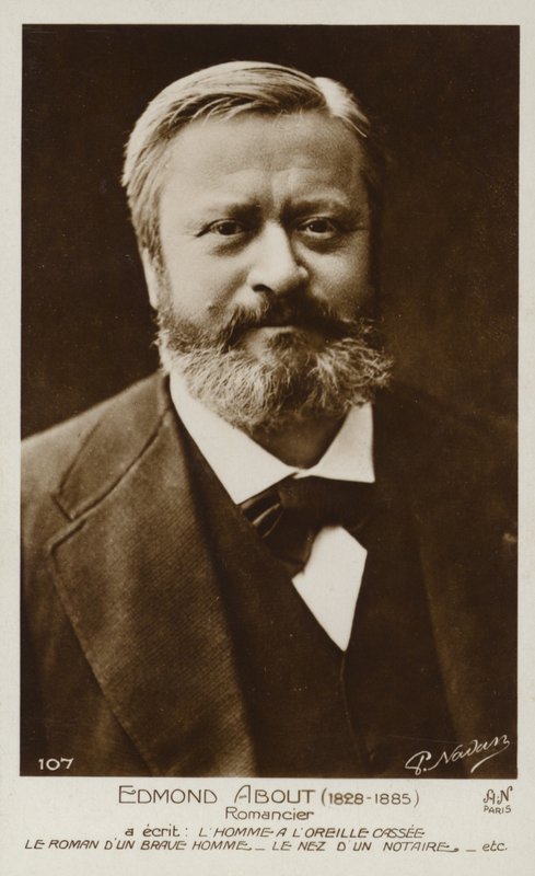 Edmond About (1828–1885), fransk forfatter av French Photographer