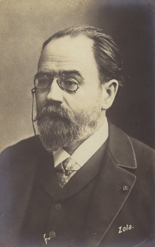 Emile Zola (1840-1902), fransk romanforfatter, journalist og dramatiker av French Photographer