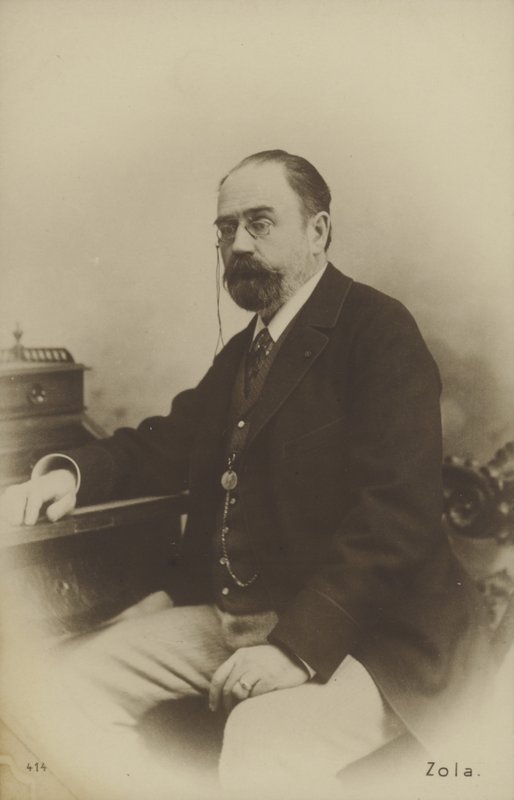 Emile Zola , fransk romanforfatter, dramatiker og journalist av French Photographer