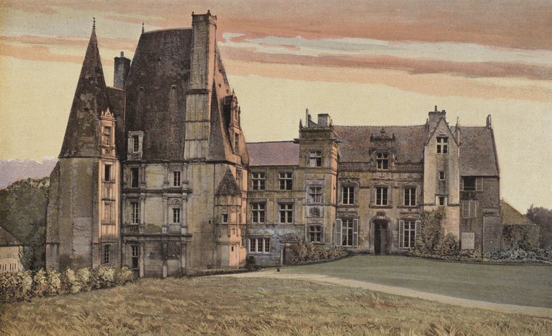Fontaine-Henry, Castle, Together av French Photographer