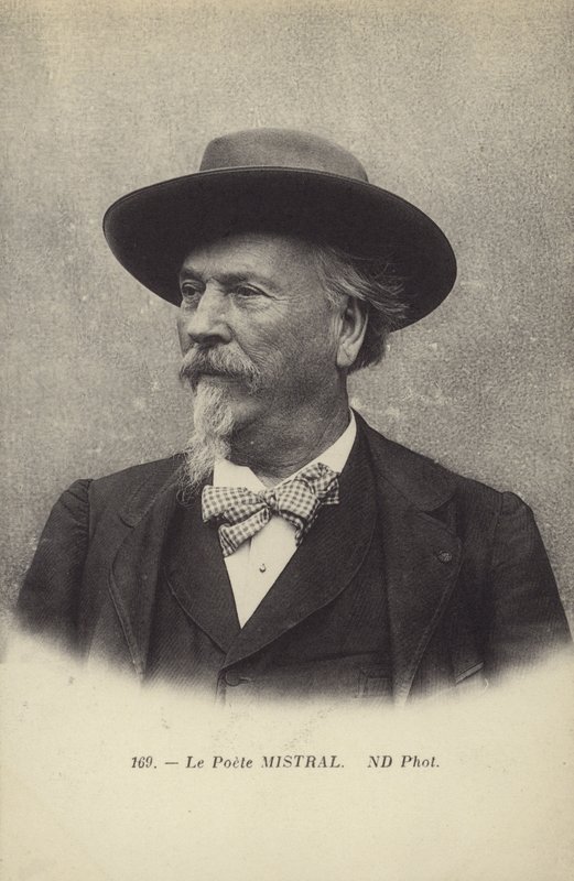 Frederic Mistral (1830–1914), fransk poet og leksikograf av det oksitanske språket av French Photographer