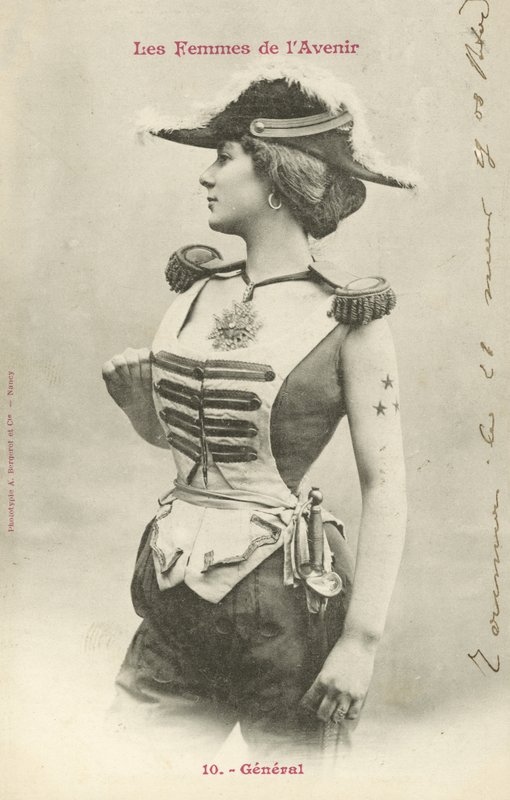 General, Fremtidens Kvinne av French Photographer