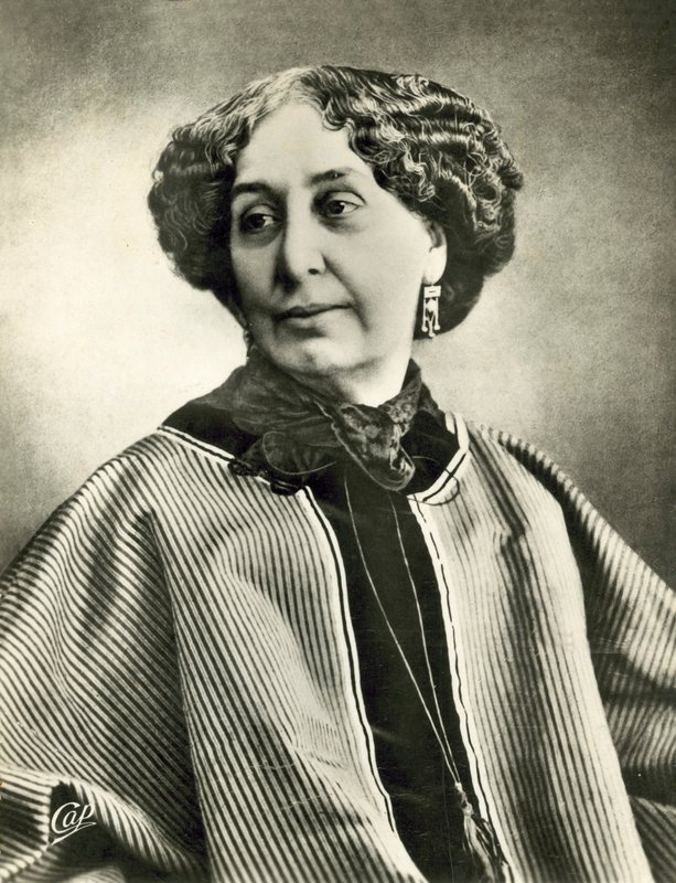 George Sand av French Photographer